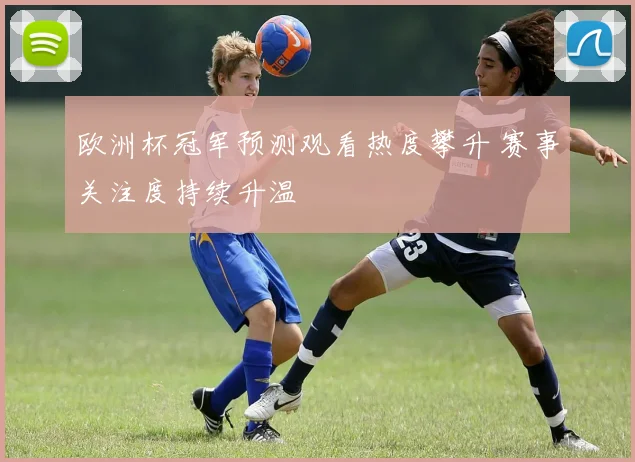 欧洲杯冠军预测观看热度攀升 赛事关注度持续升温